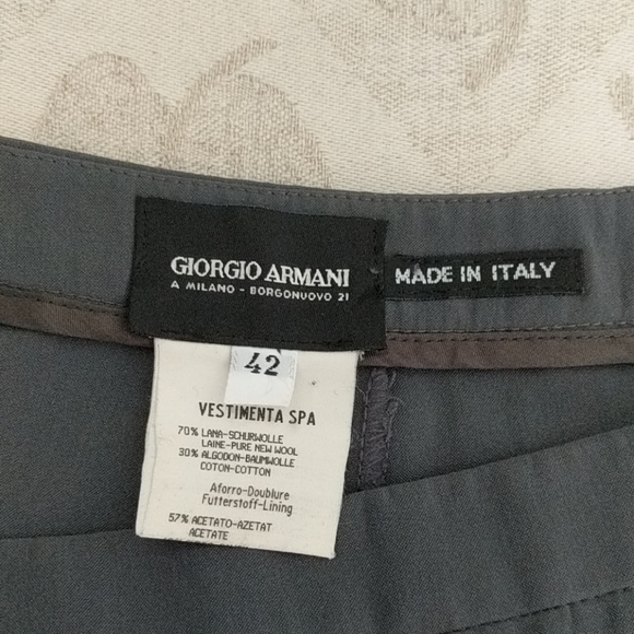 Giorgio Armani l Trousers - Picture 5 of 5